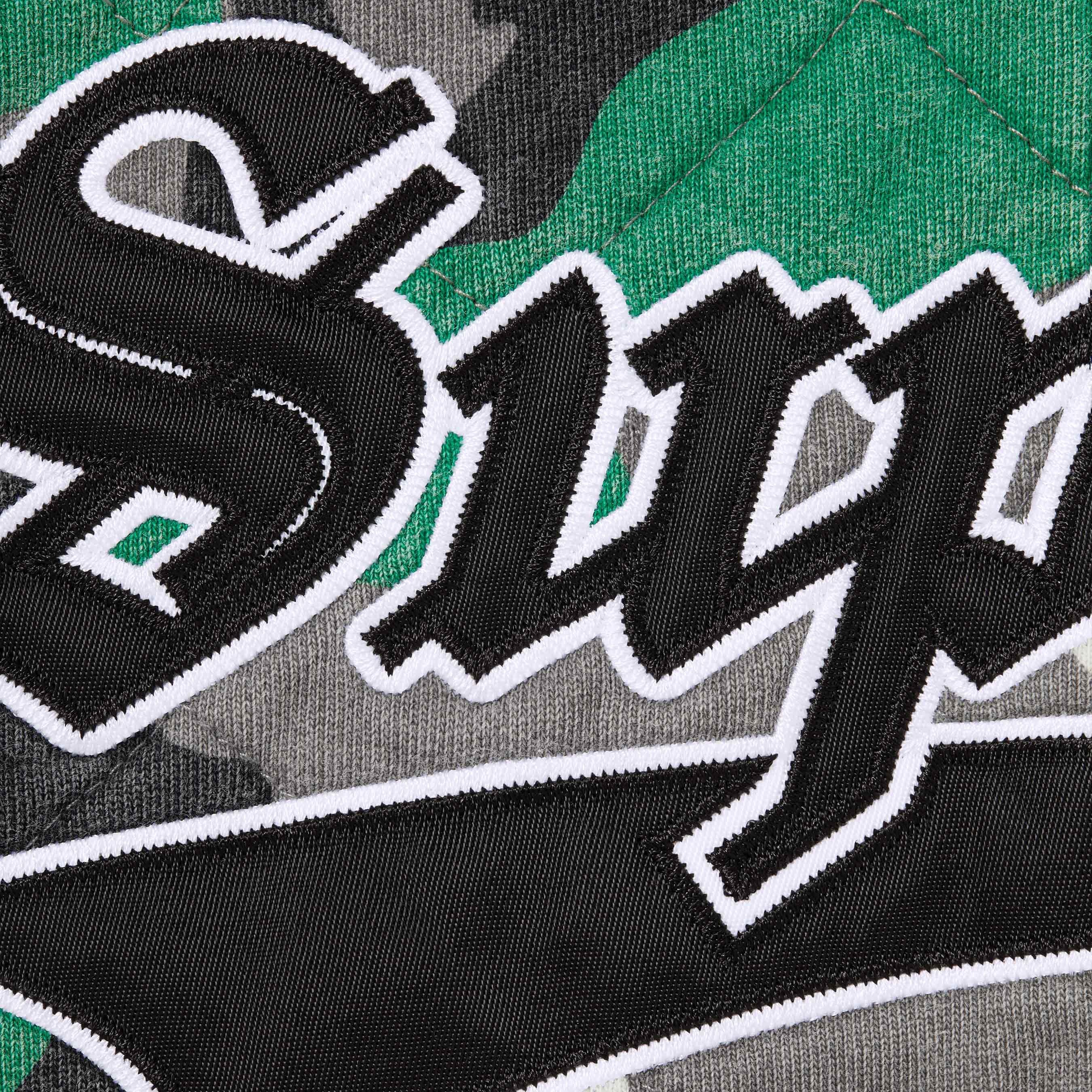 Quilted Zip Up Hooded Sweatshirt view 7